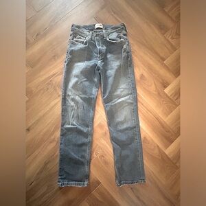 Agolde Kye cropped straight leg jeans